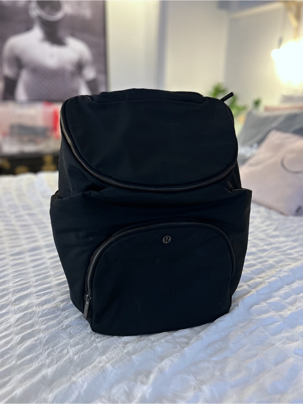 LULULEMON NEW PARENT BACKPACK 17L — BLACK - Picture 6 of 11